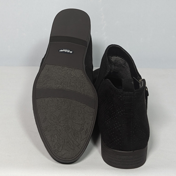 NEW Dr. Scholl's Shoes womens Rate Zip Ankle Boot Sz 9.5 black - Picture 3 of 5